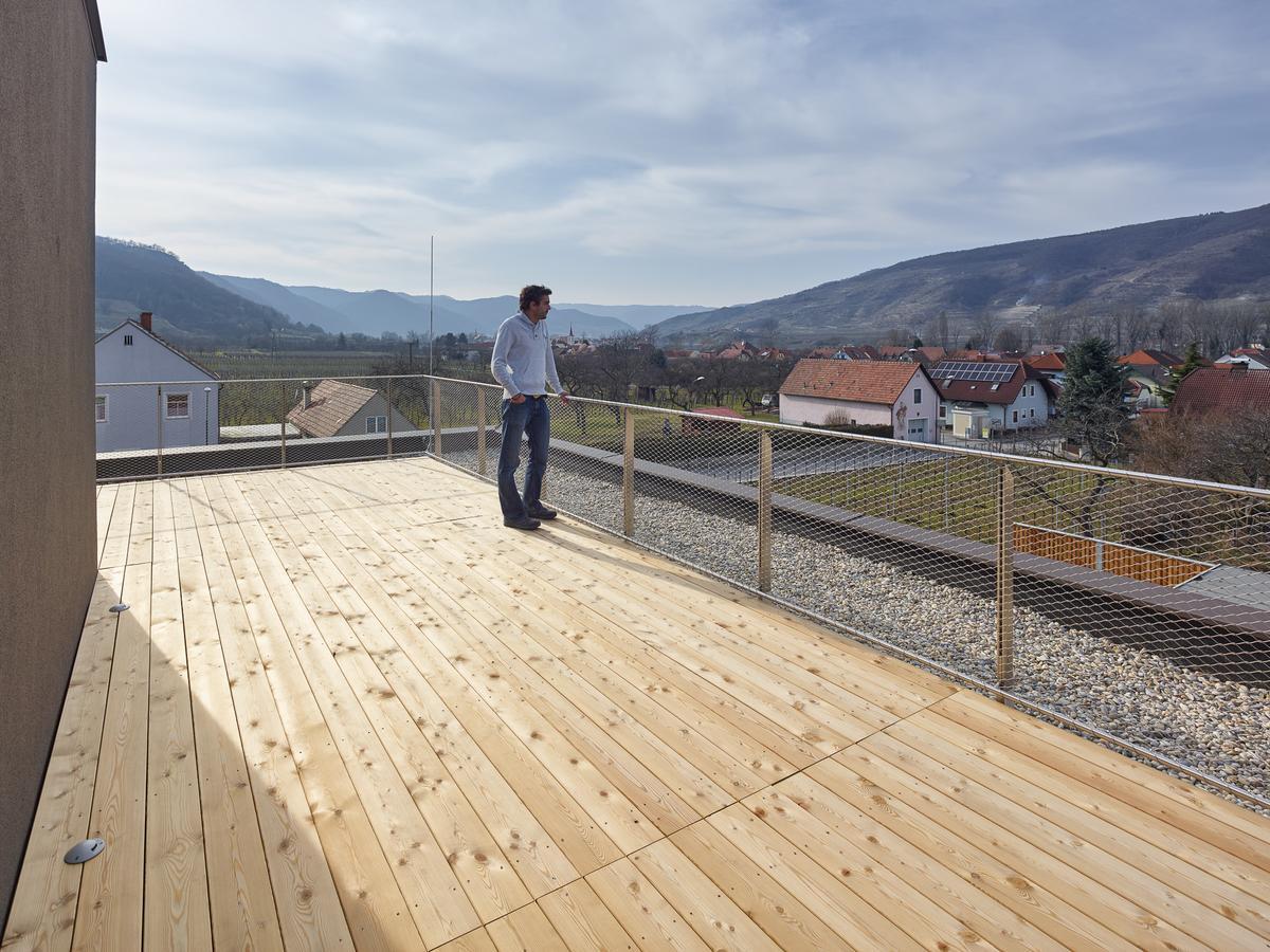 Weinlodge Siedler Mautern Exteriör bild